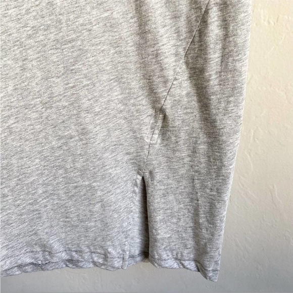 Rag & Bone The Slub Gray T-Shirt Dress Size Large - Picture 7 of 8